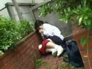 Nippon Schoolgirl Gets Fucked by Perverts' Gang for the First Time