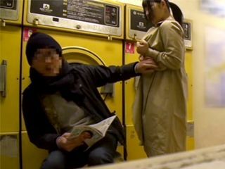 Getting Wet and Wild with a Nippon Stranger during a Laundry Room Romp