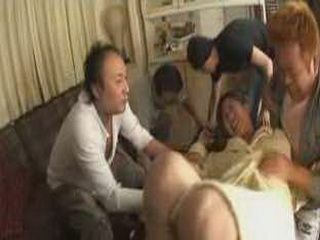 Nippon Woman's Nasty Fucksession with XXX-Rated Men